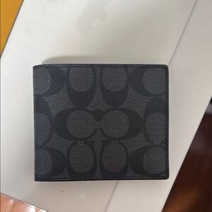 Coach Black Wallet